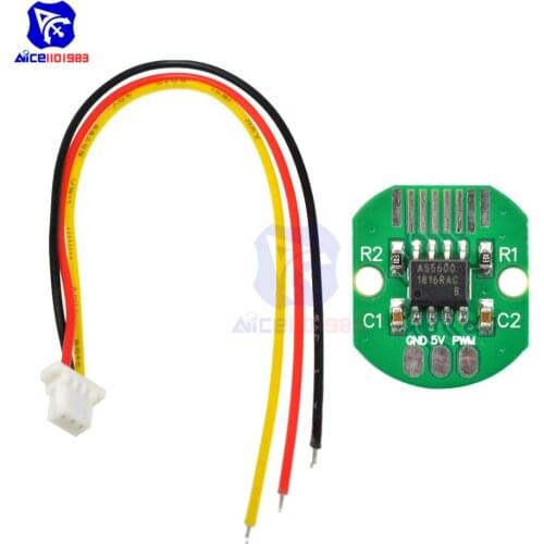 Diymore AS5600 Encoder PWM/I2C Interface Accuracy 12bit Brushless Motor AS5600 Magnetic Encoder with Wire