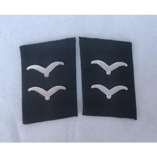 WWII GERMAN LUFTWAFFE GROUND FORCES ENLISTED Gefreiter (PFC) COLLAR TABS