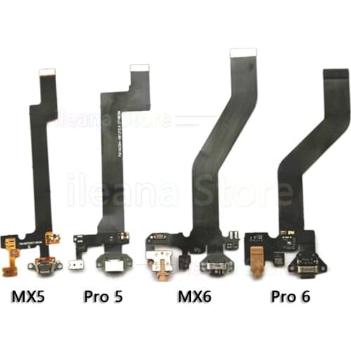 Original For Meizu MX6 MX5 MX6 MX Pro 5 6 USB Date Charging Port Charger Dock Connector Flex Cable Phone Parts