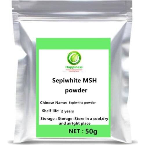 High quality 99% Sepiwhite Powder MSH Cream Extract Brightener bleaching agent Skin Whitening reduce spots blemishes Cosmetic