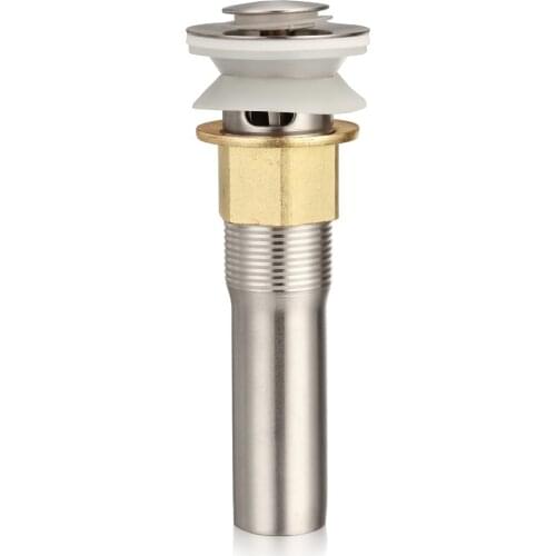 1pcs 0.3*3cm British Waterlet Bathroom Lavatory Vessel Basin Sink Pop Up Chrome Drain Overflow hole