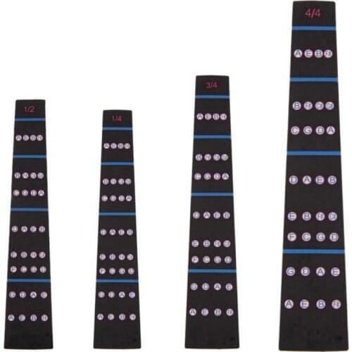 1 Pcs Violin 4/4 3/4 1/2 1/4 Practice Fiddle Finger Guide Sticker Fingerboard Fretboard Indicator Position Marker