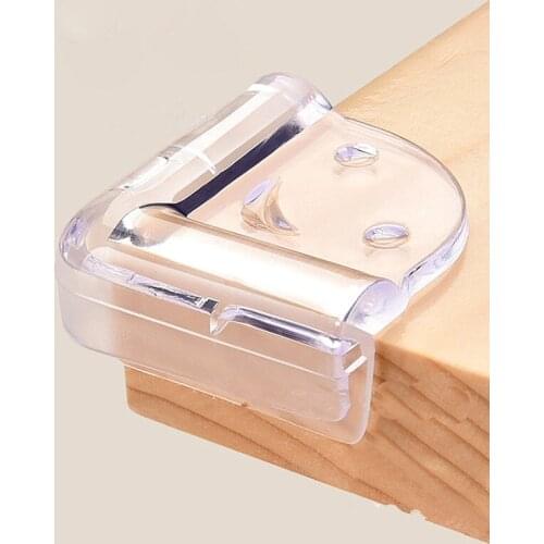 10pcs/lot Anti-Collision PVC Angles for Kids Protection From Children on Furniture Baby Transparent Safety Table Corners Safety