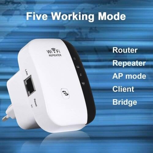 Wireless Wifi Repeater 300Mbps Network Wifi Extender Long Range Signal Amplifier Internet Antenna Signal Booster Access Point
