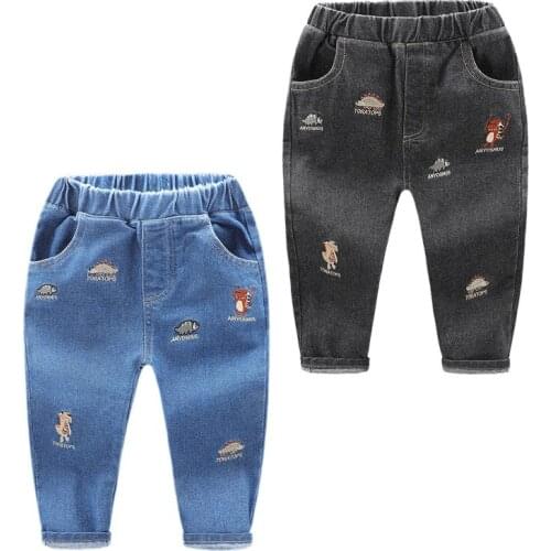 Kids Clothing Summer Leggings Children Jeans Boys Denim Trousers Baby Girls Top Quality Casual Pants