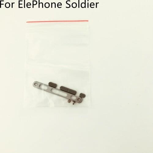 Elephone Soldier Used Volume Up / Down Button+Power Key Button + Screws For Elephone Soldier MT6797T 5.50" 1440x2560 Free Shippi