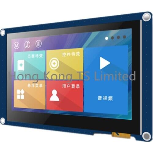X5 serials TJC4827X543_011C 4.3 inch capacitive serial port screen RTC touch screen audio and video IO TJC4827X543_011C_Y