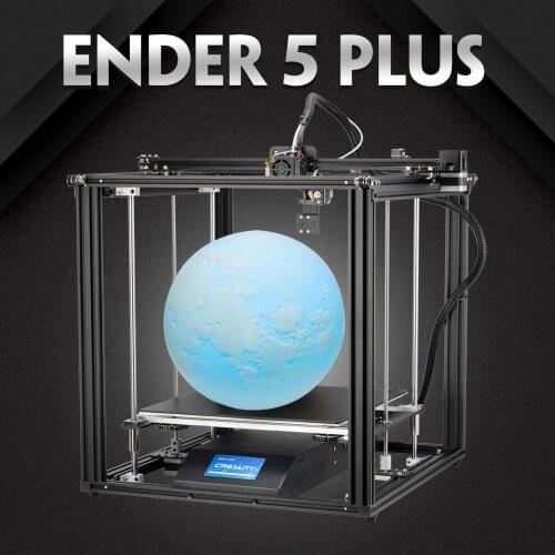 FDM 3D Printer Ender-5 Plus Dual Z-Axis with BL Touch Grade Resume Print Filament Sensor Detect Resume Print Size 350*350*400MM