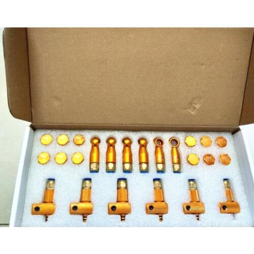 Free shipping!common rail injector diesel oil return connector sets, common rail injector return oil collector