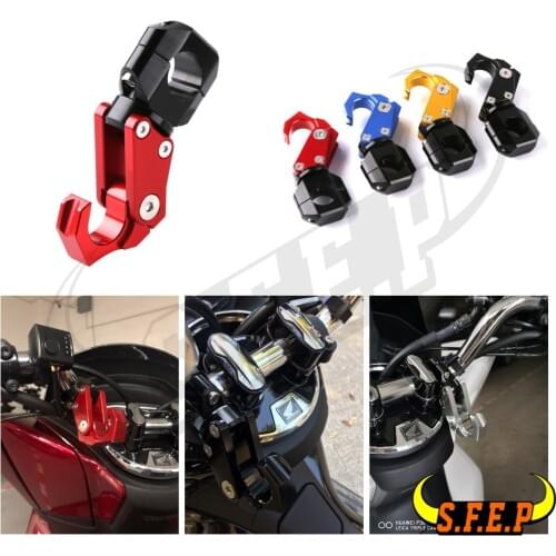 Motorcycle Hooks Helmet Grocery Hook Hanger Shopping Hook For Honda PCX 125 PCX 150 XADV MSX125 MSX125SF And Kawasaki Z125