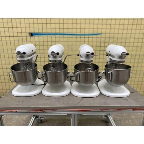 Food Stand Mixer Stainless Steel Bowl 6-speed Kitchen Cream Egg Whisk Blender Cake Dough Bread Mixer Maker Machine Used