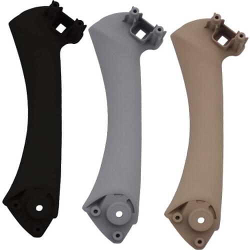 Car Inner Handle Interior Door Panel Pull Trim Cover Gray Beige Black left Right For BMW 3 series E90 E91 316 318 320 325 328