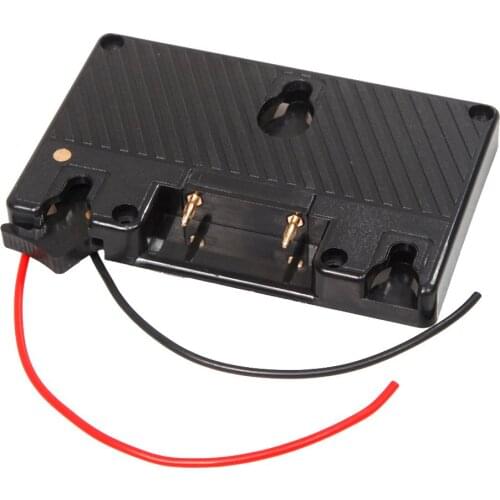 Andoer Mount Battery Camera Adapter Plate for Panasonic Camcorder Power B-Tap Anton Bauer Battery