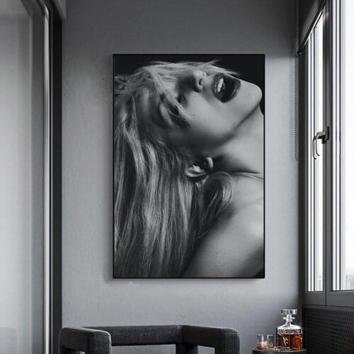 Canvas Painting Posters and Prints Sexy Woman Poster Pictures Home Decor Poster Art Prints Wall Art Pictures For Living Room