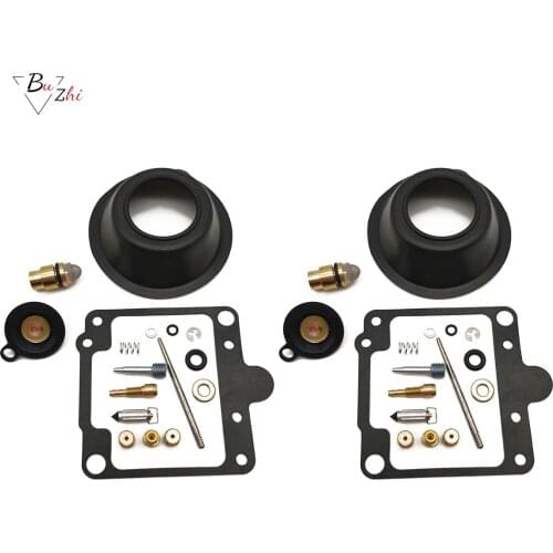 Carburetor Repair Kit For Yamaha XS400 S SE 1980-1982 XS400S XS 400 Vacuum diaphragm needle valve seal Cut off Diaphragm