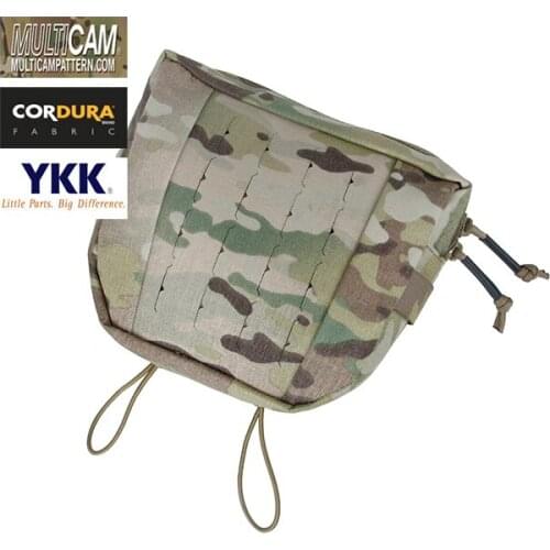 The Black Ships Tactical Plate Carrier Add On Fanny Pack Drop Pouch Multicam Ranger Green Coyote Brown(SKU051473)