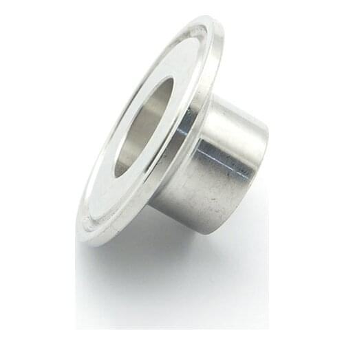27mm Tube OD 304 Stainless Steel Sanitary Weld Ferrule Connector Pipe Fitting For Home Brew Homebrew Fit 1.5" Tri Clamp