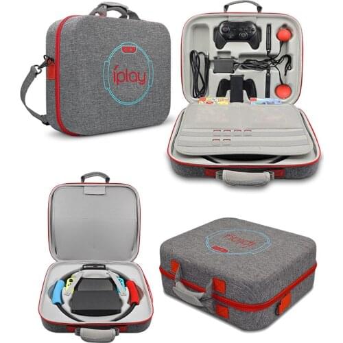 NEW Storage Case EVA Protection Bag Portable Travel Crossbody for NS Switch Fitness Ring Game accessories 37.3 X 37.3 X 6cm