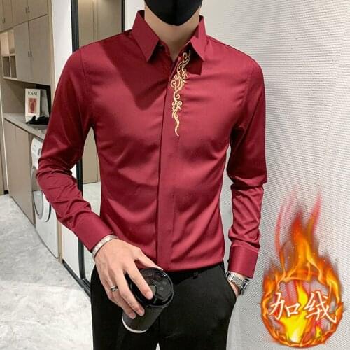 ZJYJFC Men's Warm Shirts