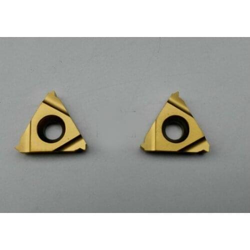 16ER 1.75 ISO Carbide Threading Inserts External Threading Insert Indexable Lathe Inserts for Threaded Lathe Holder