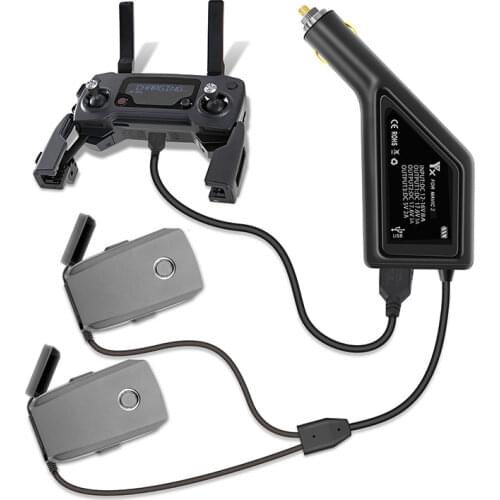 DJI Mavic 2 Car fast Charger For DJI Mavic 2 Pro Zoom Drone Battery Remote control car Fast Charger Transport Outdoor Charger