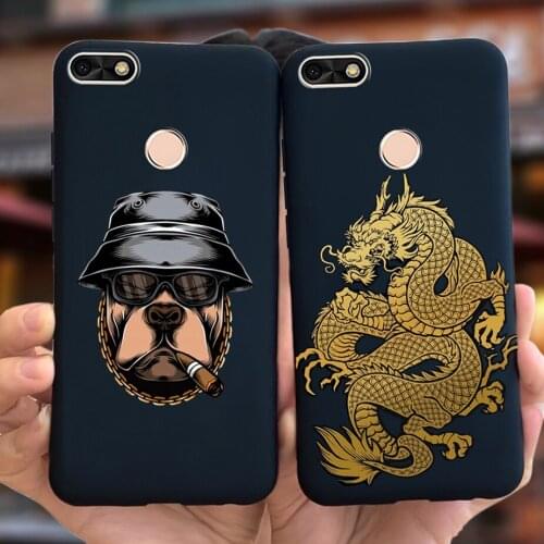 For Huawei Y6 Pro 2017 Case P9 Lite Mini Soft Silicone Cool Fashion Phone Cases For Huawei P9 Lite Mini Y6 Pro (2017) Back Cover