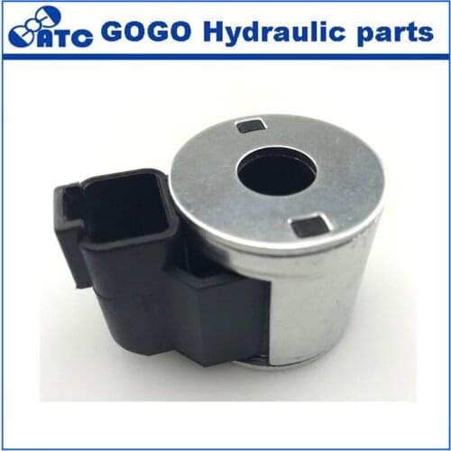 Crane pilot hydraulic solenoid valve coil 4304012 12v 24V Inner hole 13mm height 36mm for Excavator