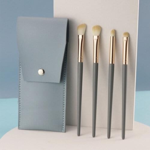 Fur Makeup Brush Animal Brush Portable Super Soft Brush Eye Shadow Brush Blending Eyebrow Makeup Beauty Cosmestic Brushes L009