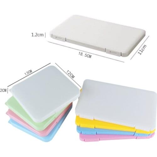 Mask Storage Box Mask Packaging Box Dustproof Portable Mask Case Face Mask Folder Safe Pollution Disposable Mask Box Organizer