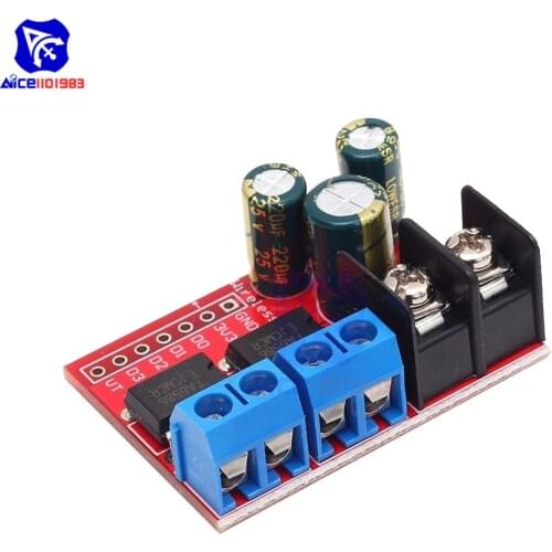 5A Dual Motor Drive Module Reverse PWM Speed Regulation Double-H-Bridge