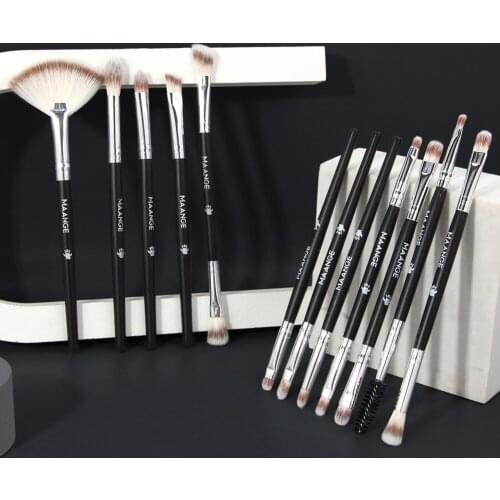 12pcs Makeup Brushes Tool Set Cosmetic Powder Eye Shadow Eyeliner Foundation Blush Blending Beauty Make Up Brush Maquiagem