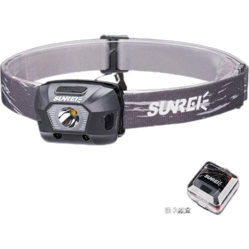 Hill Lux rechargeable headlight glare sensor bright headlights night fishing light fishing head mounted waterproof flashlight