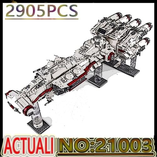 NEW 21003 Star MOC The Tantive IV Blockade Runner Compatible 05046 Model Building Blcoks Bricks Kids Toy Children Birthday Gift