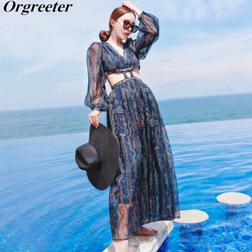 Orgreeter Summer Chiffon Dresses