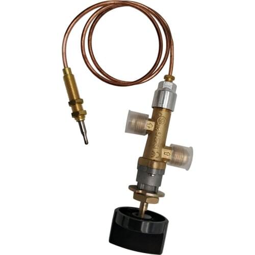 Propane lpg gas fire pit control safety valve flame failure device cock gas heater valve with thermocouple and knob