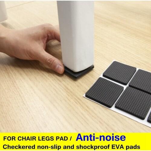 Protectors For Chair Leg Feet Pad Furniture Non-slip Pad Thicker Protects For Floor Surface Anti Skid Mat Tools Sticker Felt Pad