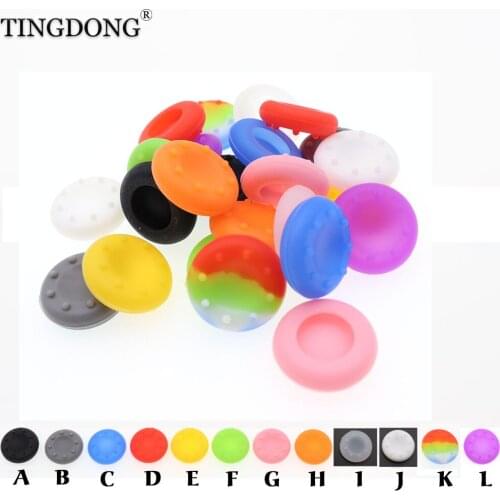 Silicone Thumb Stick Grip Cap Gamepad Joystick Cover Case For Sony Playstation 4 PS3 PS5 PS4 lim Pro DS4 Xbox One 360 Controller
