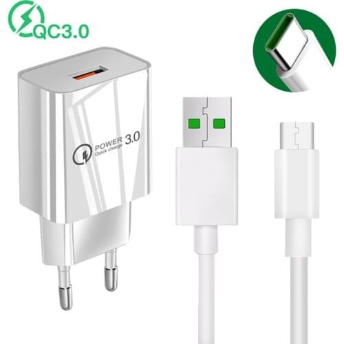 Fast USB Charger adapter VOOC 5A Super Type C Charge cable For Huawei Mate 40 RS Y9a P Smart 2021 OPPO F17 A72 Realme 7i Q2 Pro