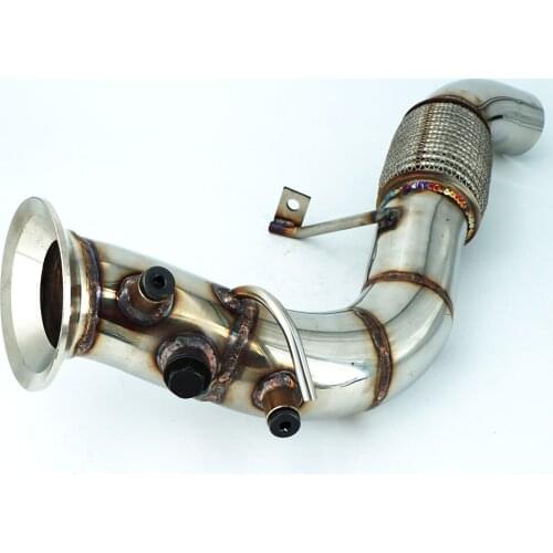 M57N2 Downpipe 335D E90 E91 E92 turbo outlet pipe 535D E60 E61 635D E63 E64 X3 E83 X5 E70 X6 E71 exhaust pipe tube 2.75