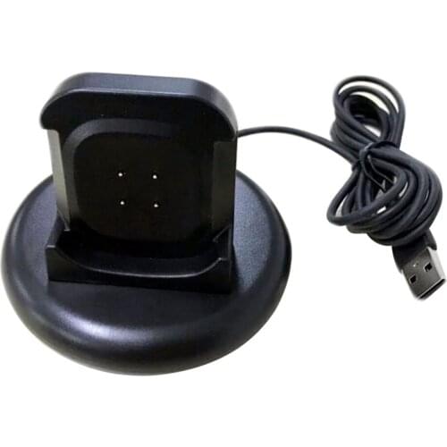 Charger Dock for Sense/ 3, USB Replacement Charging Cable Stand Station Base with 100cm Cable for Smart Bracelet