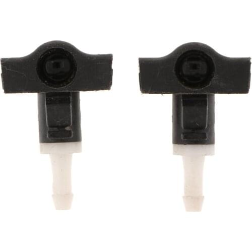 2Pcs Car Windscreen Wiper Water Washer Fluid Nozzle for NISSAN Maxima 2009-2015