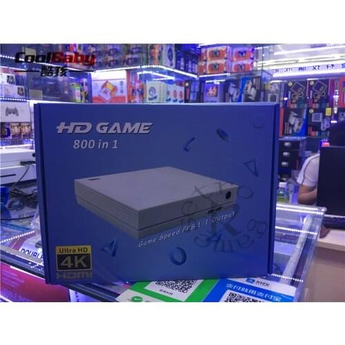 2018 NEW Ultra HD Video 4K Game Console Built-in 800 Games HDMI TV Output Retro Family TV Game Player with 32G TF