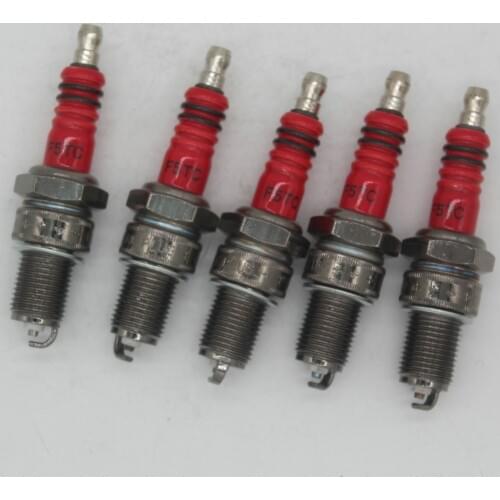 5pcs/lot High Quality Motorcycle Spark Plug F5TC For 50cc 70cc 90cc 110cc ATV150 Moped