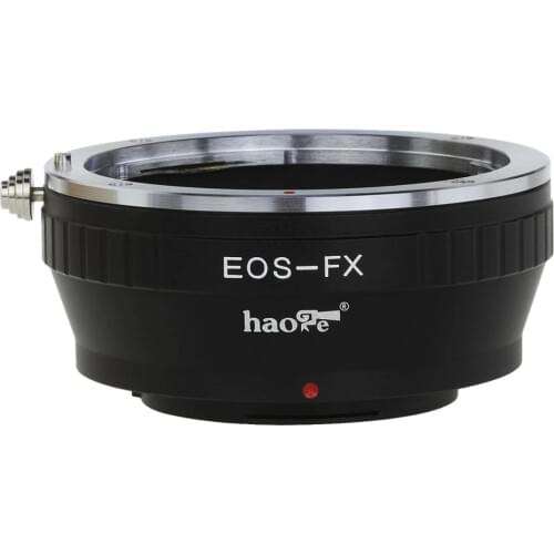 Haoge Lens Mount Adapter for Canon EOS EF EF-S Lens to Fujifilm X-mount Camera