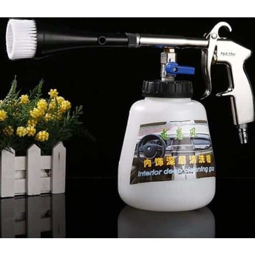 New Automotive Interior Cleaning Machine Foam Cleaning Gun With Brush High Pressure Car Washer Foam Gun