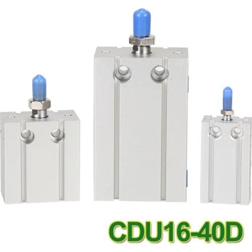 Free Mount CDU16-40 High Quality CDU CU Series 16mm Bore 40mm Stroke double acting Cylinder CDU16-40D
