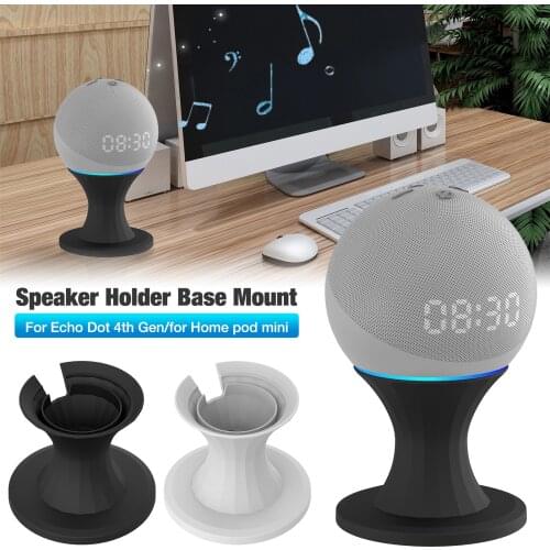 Speaker Holder Stand Base Mount For Home Pod Mini For Echo Dot 4 Audio Base Bracket Dropshipping Wholesale