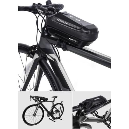 EVA Hard Shell Bicycle Top Tube Front Beam Bag for Mountain Bike сумка для велосипеда аксессуары для весипеда велосумка