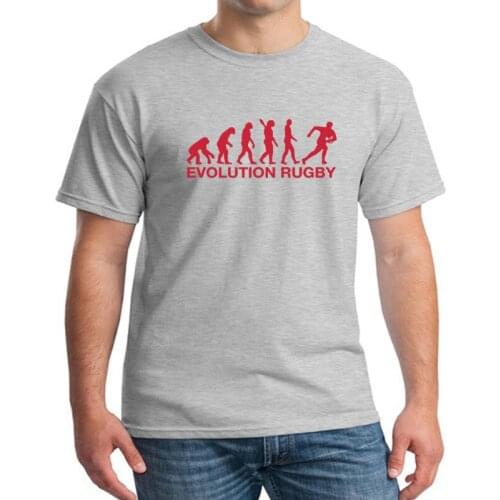 Casual Short Sleeve O-Neck T-Shirt Funny Hip Hop Mens Harajuku Tops Tees Oversized TShirt Evolution Rugbying Printed T Shirts