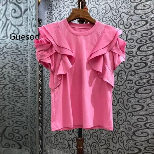 Guesod Short Sleeve Women's T-Shirts
